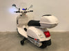 Vespa GTS Kinder Scooter Elektrisch 12V (wit) - Trapautodealer