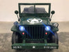 Army Legerjeep 4WD 3-Persoons Kinderauto 24V + 2.4G RC (Willy Look) - Trapautodealer