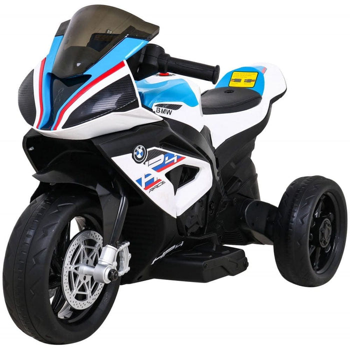 BMW HP4 Mini Motor Voor Kinderen 12V (wit) - Trapautodealer