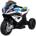BMW HP4 Mini Motor Voor Kinderen 12V (wit) - Trapautodealer