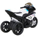 BMW HP4 Mini Motor Voor Kinderen 12V (wit) - Trapautodealer