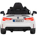 BMW M4 Competition Accu Auto 12 Volt + 2.4G RC (wit) - Trapautodealer