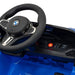BMW M4 elektrische kinderauto 12V + 2.4G Afstandsbediening (zilver) - Trapautodealer