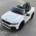 BMW M5 Elektrische Speelgoedauto 24V + 2.4G RC (wit) - Trapautodealer