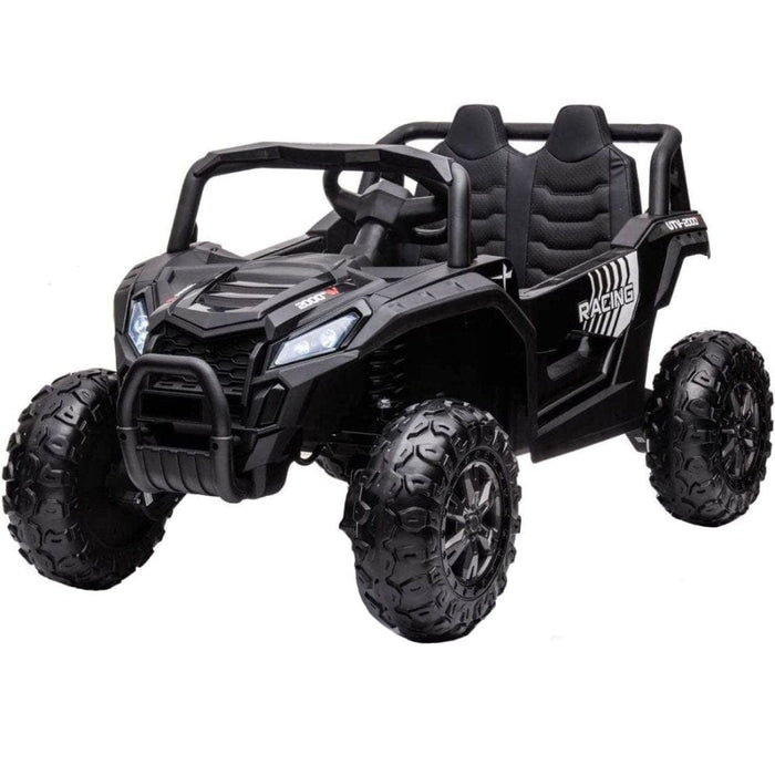 Beach Buggy UTV 2000M 4WD 1-Persoons Kinderauto 12V + 2.4G RC (zwart) - Trapautodealer