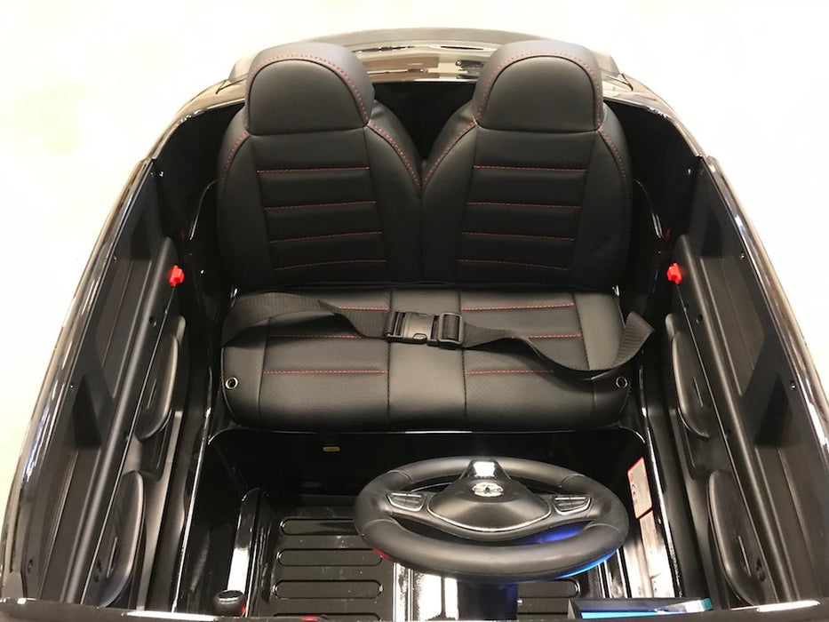 Mercedes GLC 63 AMG 4WD 2-Persoons Kinderauto 12V MP4 (zwart) - Trapautodealer