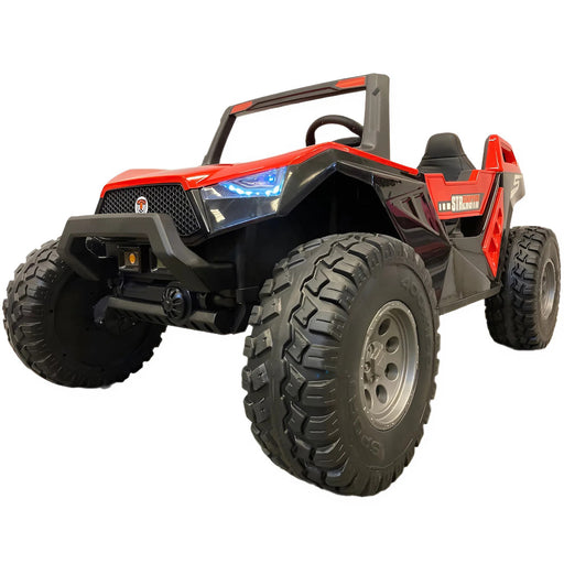 Buggy Kinderjeep 24V High Speed 4WD + 2.4G RC (rood) - Trapautodealer
