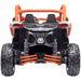 Can-Am Maverick 4WD Buggy 2-Persoons Kinderauto 24V + 2.4G RC (oranje + MP4) - Trapautodealer