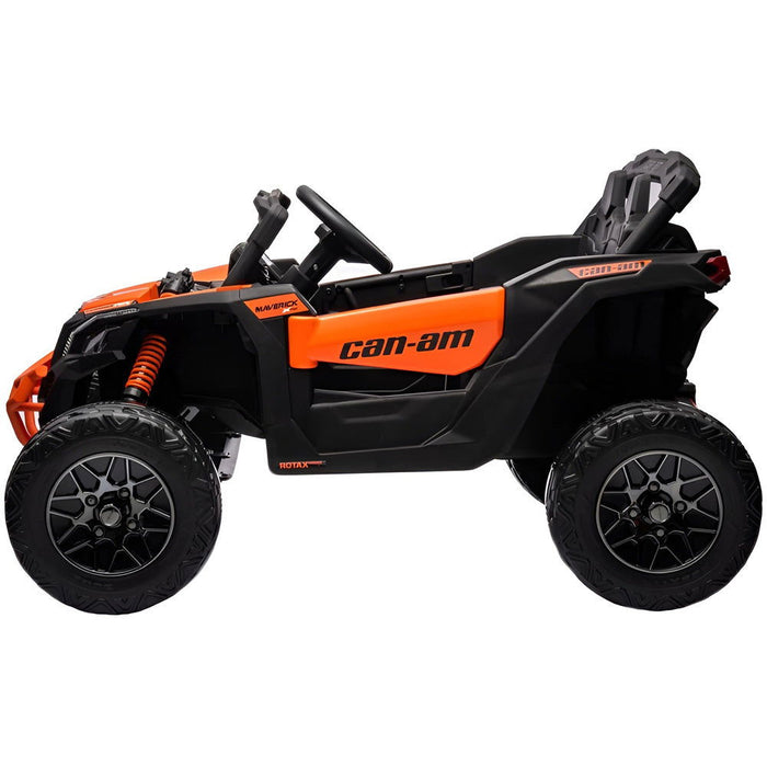 Can-Am Maverick Buggy Kinderauto 1-Persoons 24V 4WD + 2.4G RC (oranje + MP4) - Trapautodealer