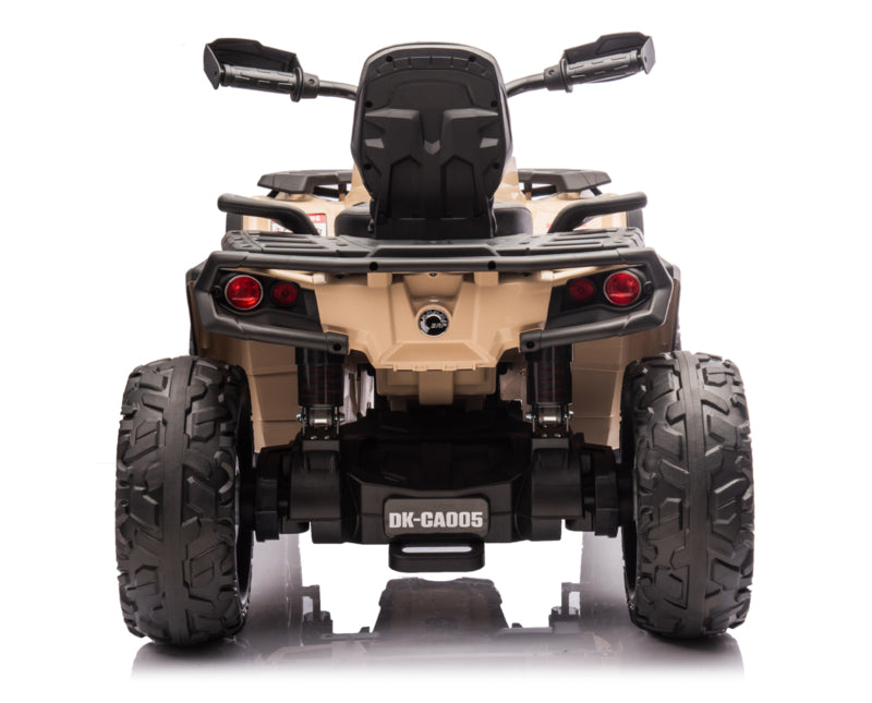 Can-Am Outlander kinderquad 12V 4WD Kaki 2 persoons - Trapautodealer