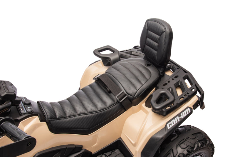 Can-Am Outlander kinderquad 12V 4WD Kaki 2 persoons - Trapautodealer