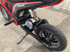 Kinder crossmotor 24V 350 Watt (rood) - Trapautodealer