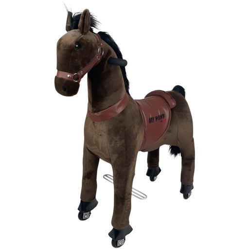 Donkerbruin Speelgoed Paard My Pony (4-9 jaar) (MP2008-M) - Trapautodealer