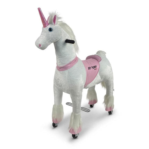 Eenhoorn Speelgoedpaard My Pony (roze/3-6 jaar) (MP2002-S) - Trapautodealer