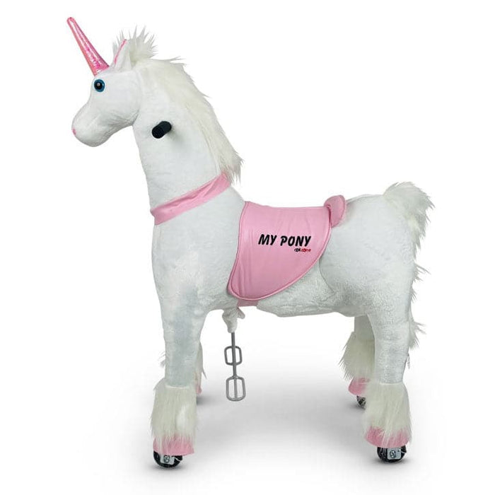 Eenhoorn Speelgoedpaard My Pony (roze/3-6 jaar) (MP2002-S) - Trapautodealer