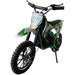 Elektrische Kinder Crossmotor 36V Groen 800W - Off-Road - Trapautodealer