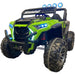 Elektrische kinder buggy 12 volt 4wd + 2.4G RC (groen) - Trapautodealer