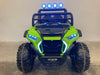 Elektrische kinder buggy 12 volt 4wd + 2.4G RC (groen) - Trapautodealer