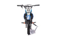 Kinder crossmotor 36V 350 watt (blauw/oranje) - Trapautodealer