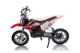 Elektrische kinder crossmotor 36V 350 watt (rood) - Trapautodealer