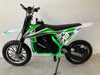 Elektrische Kinder Crossmotor 36V Groen 800W - Off-Road - Trapautodealer