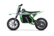 Elektrische Kinder Crossmotor 36V Groen 800W - Off-Road - Trapautodealer