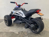 Elektrische kindermotor Spyder 12 volt Politie - Trapautodealer