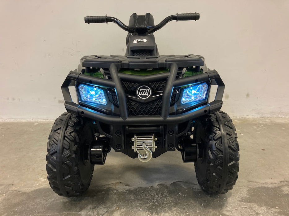 Elektrische kinderquad 24 volt 4WD (rood) - Trapautodealer