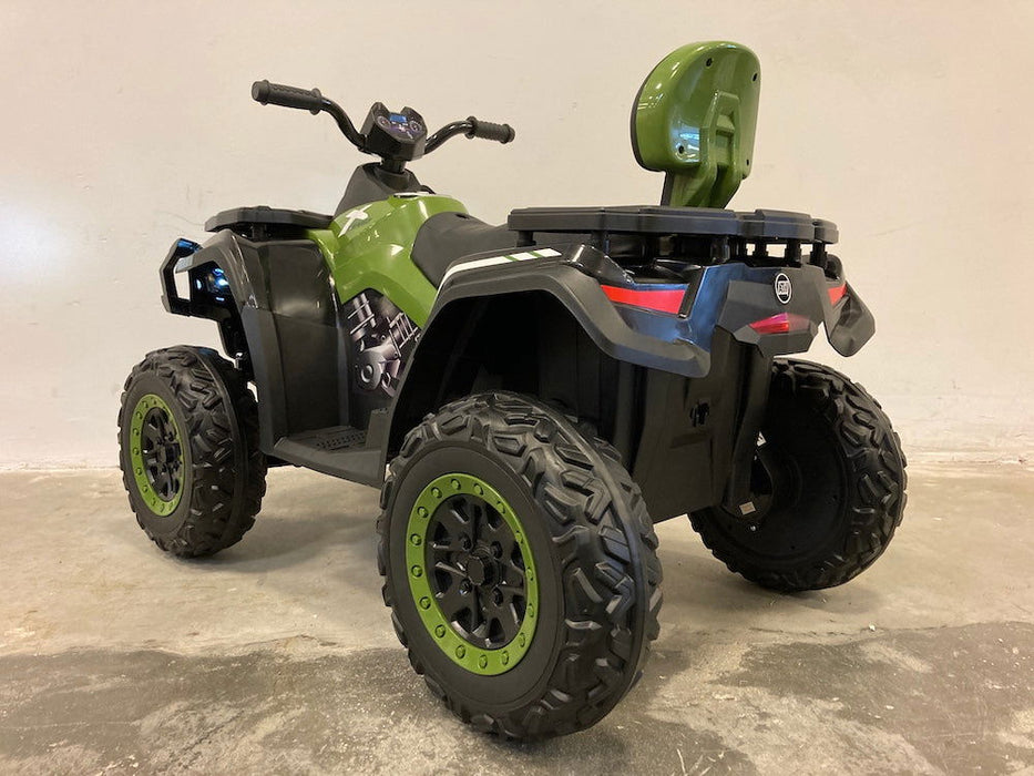 Elektrische kinderquad 24 volt 4WD (rood) - Trapautodealer
