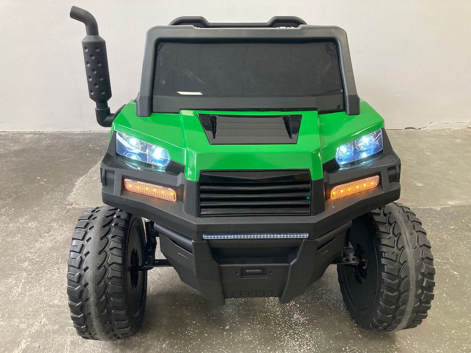 Gator Farmtruck 6X6 2-Persoons Kinderauto 24V + 2.4G RC (4WD) - Trapautodealer
