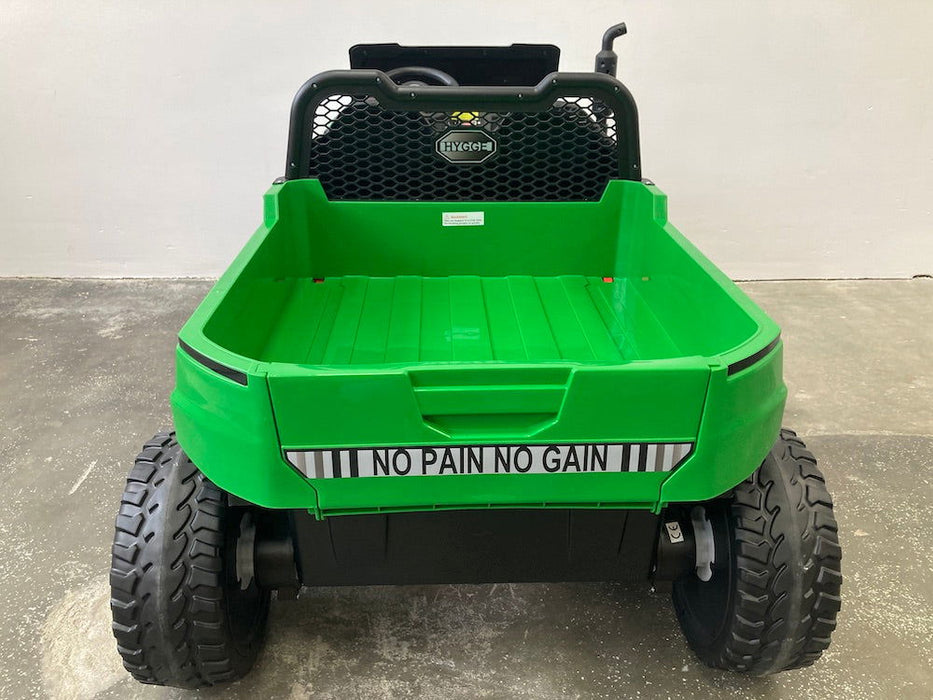 Gator Farmtruck 6X6 2-Persoons Kinderauto 24V + 2.4G RC (4WD) - Trapautodealer