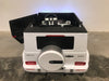 Mercedes G63 AMG Kinderauto 2-Persoons 24V + 2.4G RC 4WD (wit) - Trapautodealer