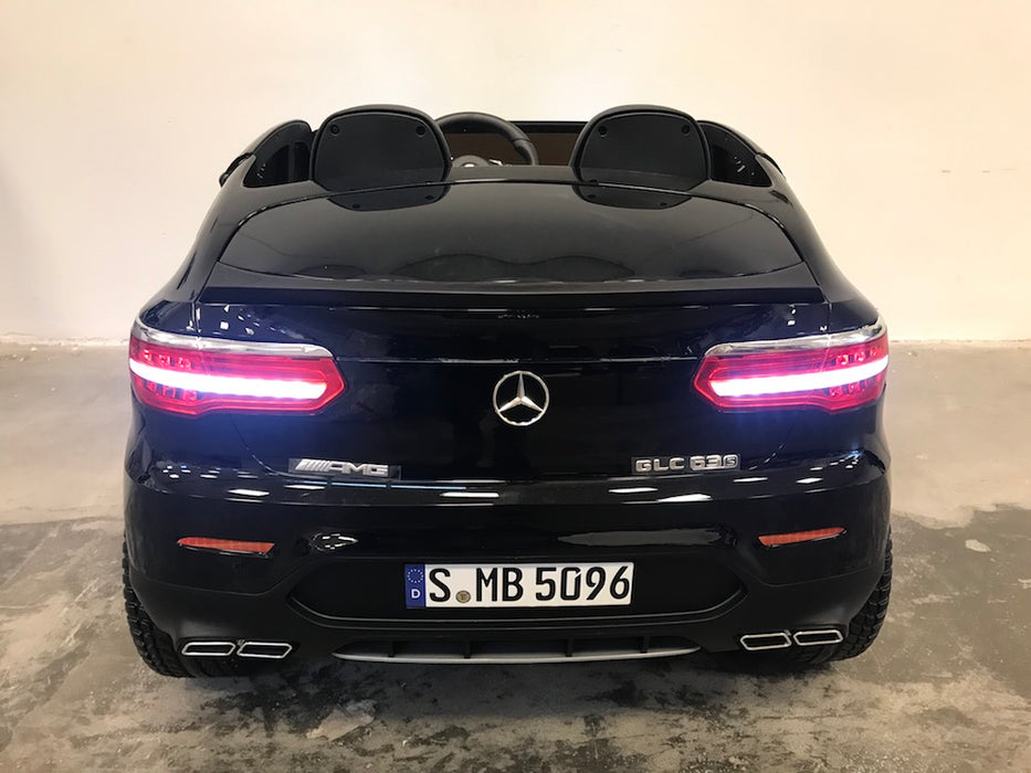 Mercedes GLC 63 AMG 4WD 2-Persoons Kinderauto 12V MP4 (zwart) - Trapautodealer