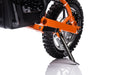 Kinder crossmotor 36V 350 watt (blauw/oranje) - Trapautodealer