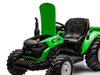 Kindertractor 24V met aanhanger/kipper + 2.4G RC (Groen) - Trapautodealer