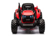 Kinder tractor 24V met aanhanger + 2.4G RC (Rood) - Trapautodealer