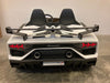 Lamborghini Aventador 2-Persoons Kinderauto 24V Drift + 2.4G RC (wit) - Trapautodealer