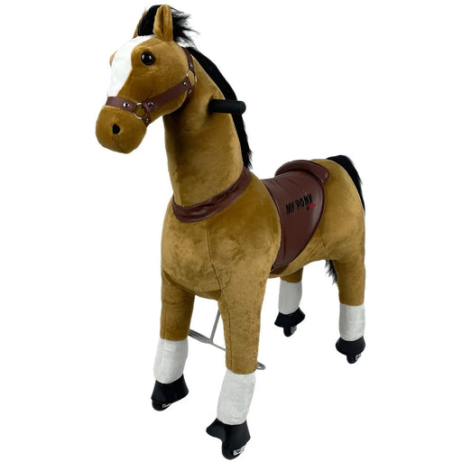 Lichtbruin Met Witte Bles Speelgoed Paard My Pony (3-6 jaar) (MP2007-S) - Trapautodealer