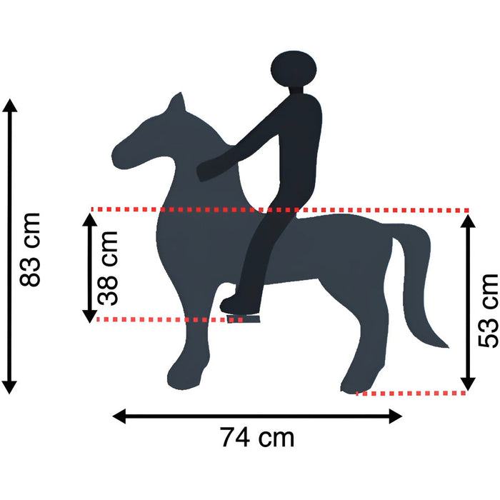 Lichtbruin Met Witte Bles Speelgoed Paard My Pony (3-6 jaar) (MP2007-S) - Trapautodealer