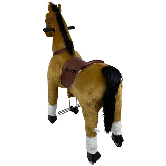 Lichtbruin Met Witte Bles Speelgoed Paard My Pony (4-9 jaar) (MP2007-M) - Trapautodealer