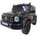 Mercedes G63 XL AMG Deluxe Kinderauto 24V 4WD zwart metallic twee persoons - Trapautodealer