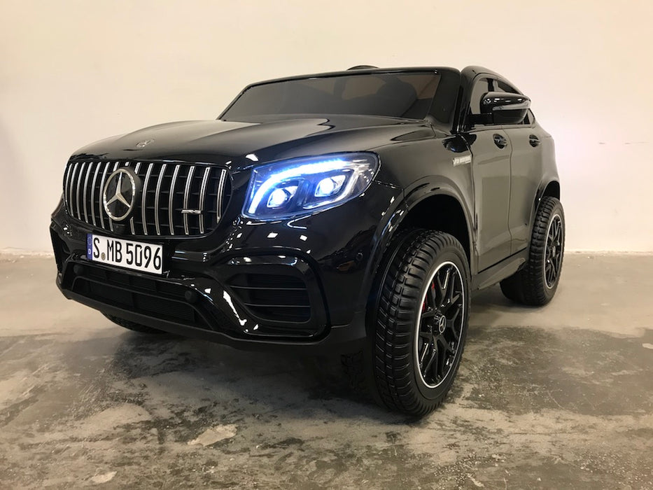 Mercedes GLC 63 AMG 4WD 2-Persoons Kinderauto 12V MP4 (zwart) - Trapautodealer