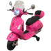 Vespa Kinderscooter GTS 12V (roze) - Trapautodealer