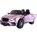 Bentley Continental Supersports Speelgoed Auto 12 Volt + 2.4G RC (roze) - Trapautodealer