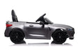 BMW M4 elektrische kinderauto 12V + 2.4G Afstandsbediening (zilver) - Trapautodealer