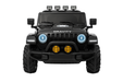 Elektrische Kinderjeep Gravity 12V + 2.4RC (zwart) - Trapautodealer