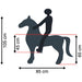 Unicorn Multicolor Gold Pony Cycle My Pony (4-9 jaar) (MP2020-M) - Trapautodealer