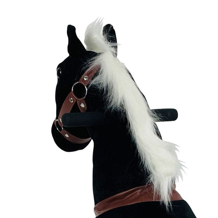 Zwart Met Witte Bles Speelgoed Paard My Pony (3-6 jaar) (MP2003-S) - Trapautodealer