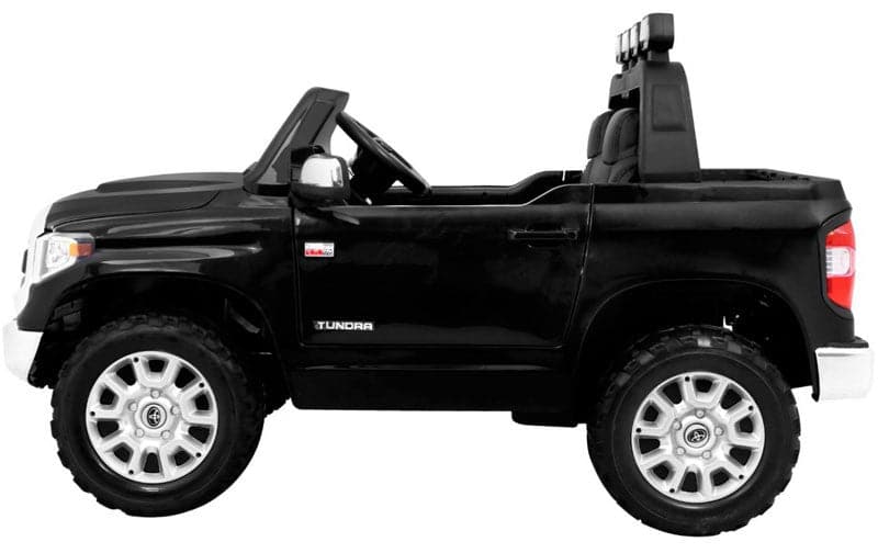 Toyota Tundra Elektrische Kinderauto 12V + 2.4G RC (zwart) - Trapautodealer