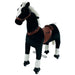 Zwart Met Witte Bles Paard Op Wielen My Pony (4-9 jaar) (MP2003-M) - Trapautodealer